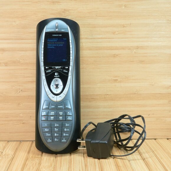 Logitech Harmony 880 Universal Remote Control with Charging Dock - Picture 1 of 9